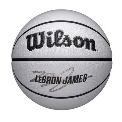Wilson Basketball NBA PLAYER ICON UV LEBRON (Icône de joueur UV LeBron) WZ4030501XB7, Intérieur/Extérieur, Taille 7, Env.. Diamètre 24,5 cm