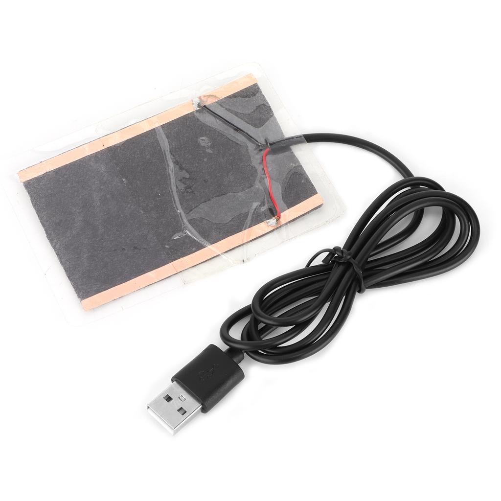 USB Heating Film Carbon Fiber Bending Resistant Heater Suitable for Reptiles Gloves