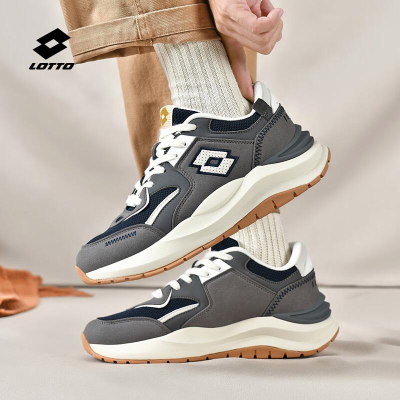 LOTTO Men's Breathable Retro Casual Sneakers