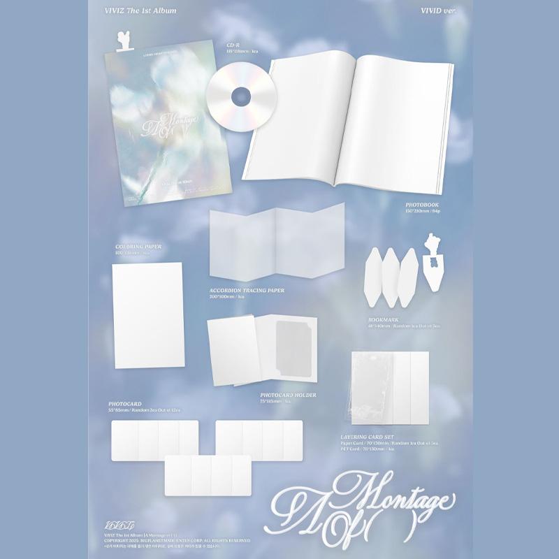 Viviz The 1st Album ‘A Montage of ( )’ (VIVID / DAYZ Ver.)