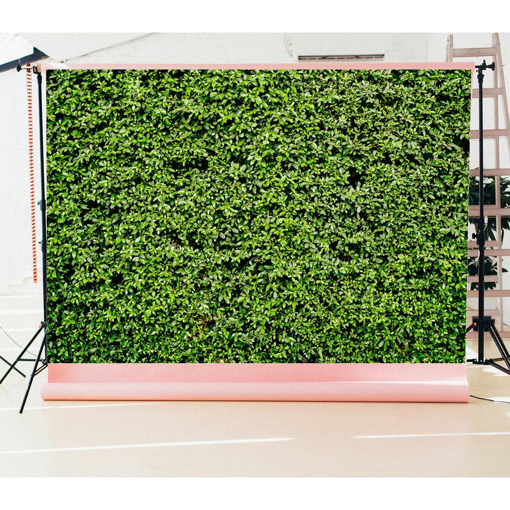 Artificial Leaves Photography Background Fabric Birthday Party Decoration Backdrop