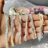 50g/2pcs Spring Day Wool Yarn Pink DIY Special Handmixed Yarn Wool Ball Needle Hook Knitted Wool Used Weaving Bags Hair Clips