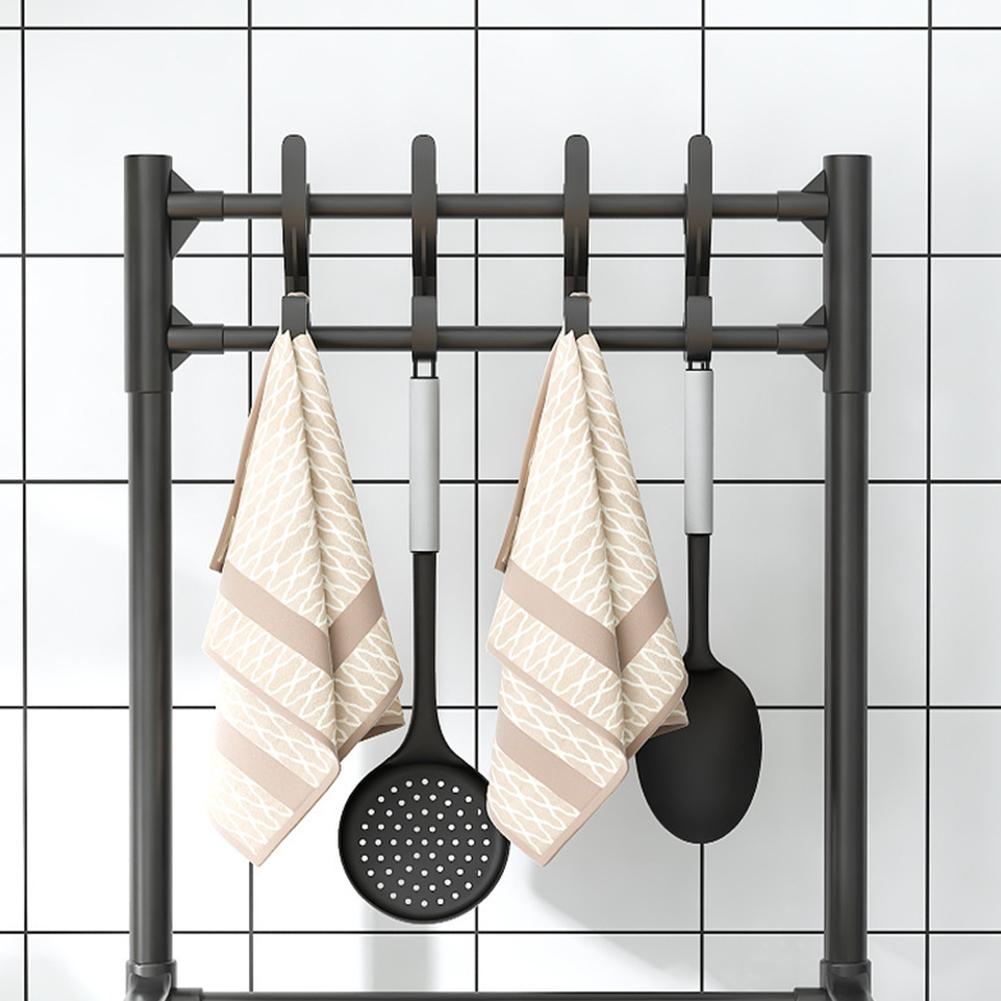 Heavy Duty 5 Tier Rolling Storage Shelves with 110LBS Capacity Ideal for Kitchen Laundry and Pantry Organization