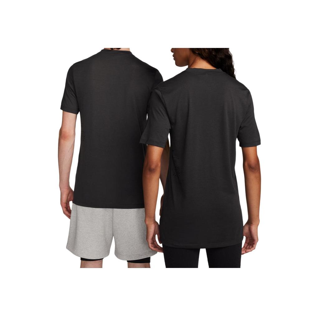 Nike X 1017 ALYX 9SM Yoga Series SS24 Loose-Fit Crew Neck Short Sleeve Tee Unisex Tops Black DR5355-060
