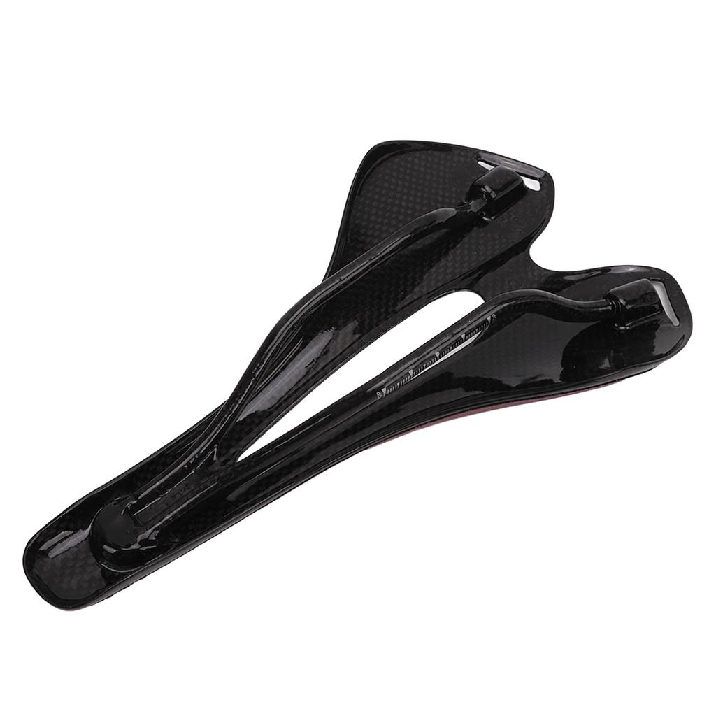 3K Carbon Hollow Saddle Light Mountain Bike Seat Cushion for Riding Cycling
