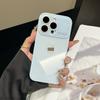 Ice Feel Macaron Camera Window Phone Case IPhone 15 14 16 17 18 Pro Max