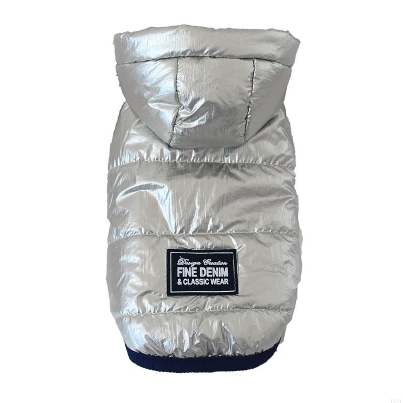 Waterproof Dog Coat With Hood Pet Dog Vest Winter Pet Dog Clothes