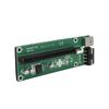 PCIE Riser 60cm 23.6in USB 3.0 PCIe Extender 1X 16X PCIE to Serial SATA Power Cable for Bitcoin Miner006