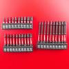 Batch Head Impact Screwdriver Bits S2 Steel Hex Shank Screwdriver Bits  With Holder