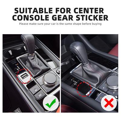 Top Suede Trim Sticker For Mazda 3 Axela BP 2019 2020 2025 2025 2025 2025 2025 Car Automatic Gear Shift Panel With Sports Button