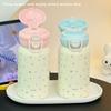 Niche Stainless Steel Bouncing Thermos Cup Double Drinking Cup Girls High Value Large Capacity Cute Student Straw Cup