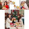 Christmas Themed Santa Money Box With Slot For Holiday Party And Gift Presentations