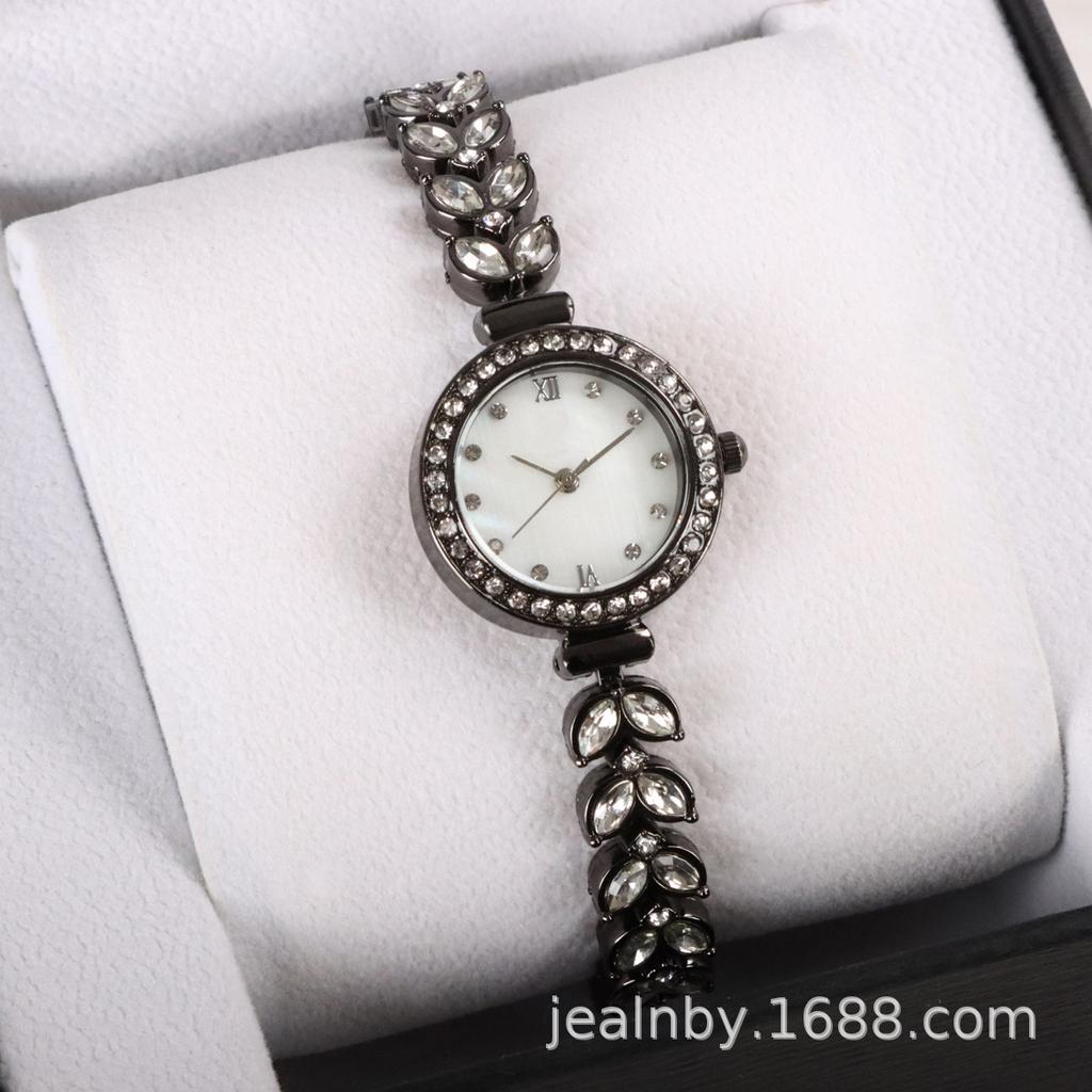 Mermaid Women's Watch Luxury Bracelet Watch with Rhinestone Dial Rose Gold Adjustable Band