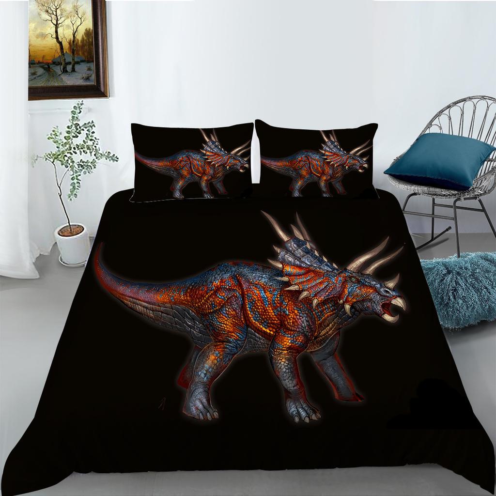 Polyester Bedding Two Or Three-Piece 3D Digital Printing Dinosaur Series