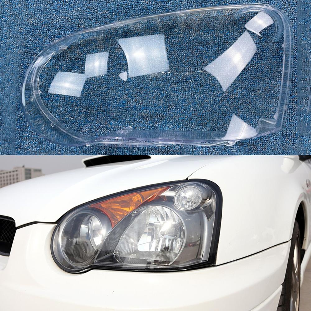 Car Headlight Cover Lens Shell Headlamp Transparent Lampshade Auto Light Lamp Case For Subaru Impreza 8th Gen 2003 2004 2005