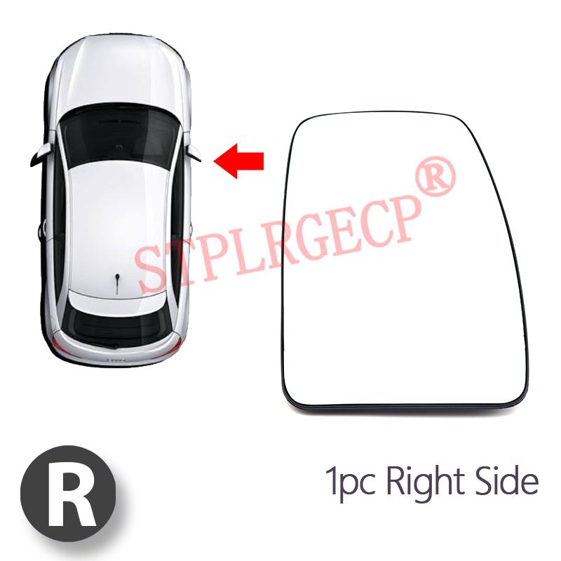 For Renault Master 10-24 Nissan NV400 12-22 Movano B 10-21 Left Right Door Side Wing Mirror Glass Heated Rear View Replacement