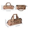 Multifunctional Camping Tool Bag Foldable Storage Box Wide Mouth Large Capacity Storage Bag Multi Purpose Carry Bag