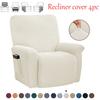 Battilo Copripoltrona Reclinabile Impermeabile Elastico Invernale in Peluche Copertura per Divano Pigro Copertura All-inclusive per Poltrone Massaggi Scozzese Copridivano