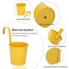 Metal Hanging Flower Pots Hanging Flower Pots with Drainage Hole for Garden Balcony Patio Home Decor 4 Pieces