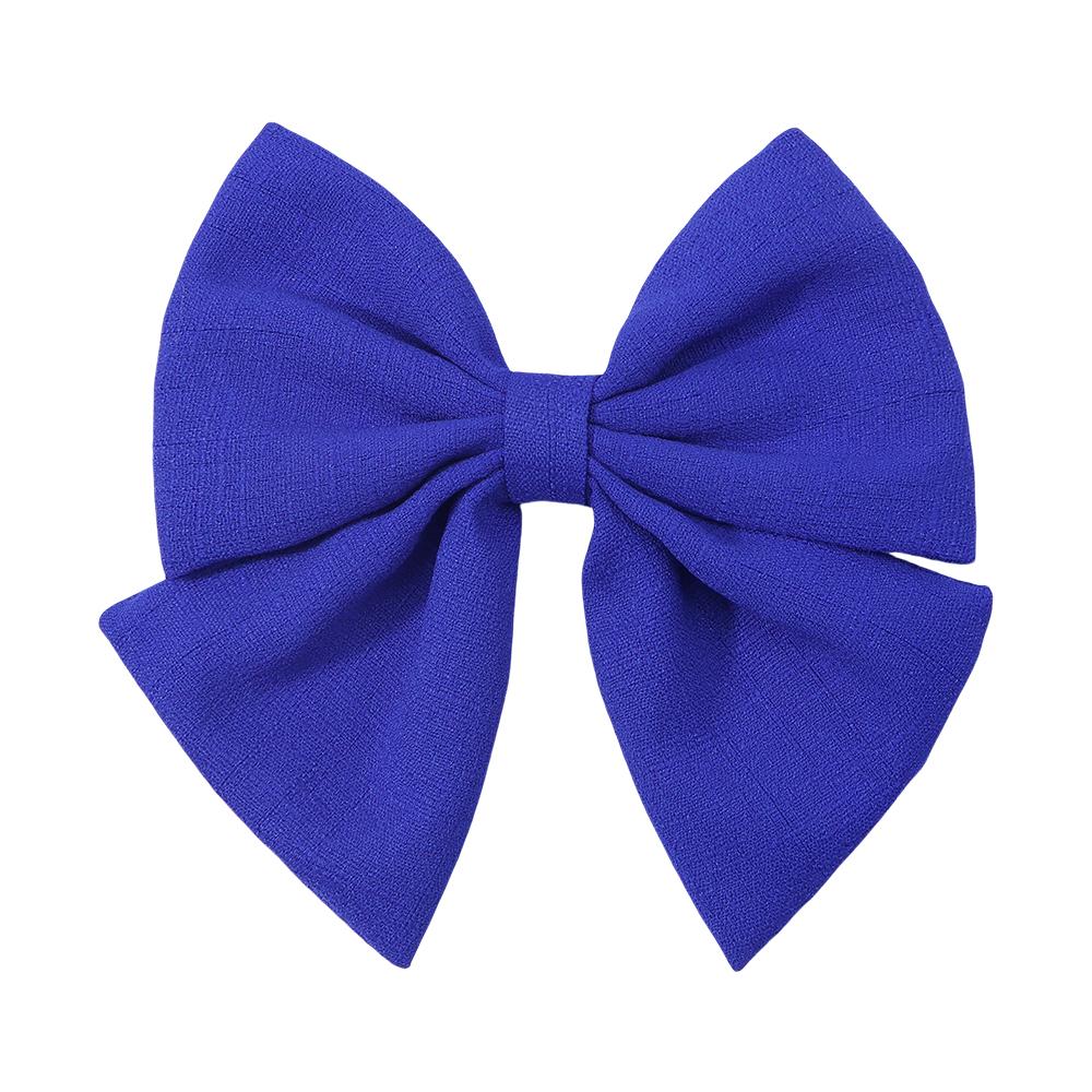 New Sweet Bows Hairpins Solid Color Clip Hair For Girls Hairband Handmade Hairpin Barrettes Headwear Kids Hair Accessories