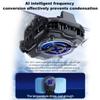 DL16 Universal Mobile Phone Cooler With LED Display Screen Air Cooler For Gaming Cooling Fan Radiator Cool Heat Sink Cellphone