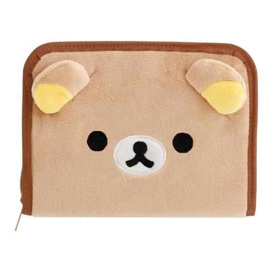 CA83901 Rilakkuma  Chiiroikoguma no Kumakun Days  Stuffed animal multi-valuables case Rilakkuma
