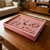 Jewelry Storage Tray Fabric Lined 35x24cm Container For Rings Necklaces Earrings And Bracelets Featuring Secure Structure