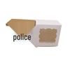 Kraft Paper Gift Box with Window for Dim Sum, Weddings, Candy, and Cakes