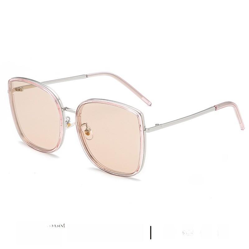 Occhiali da Sole Rosa da Donna Uv400 Polarizzati Montatura Intera Occhiali da Sole alla Moda per Viaggi e Feste