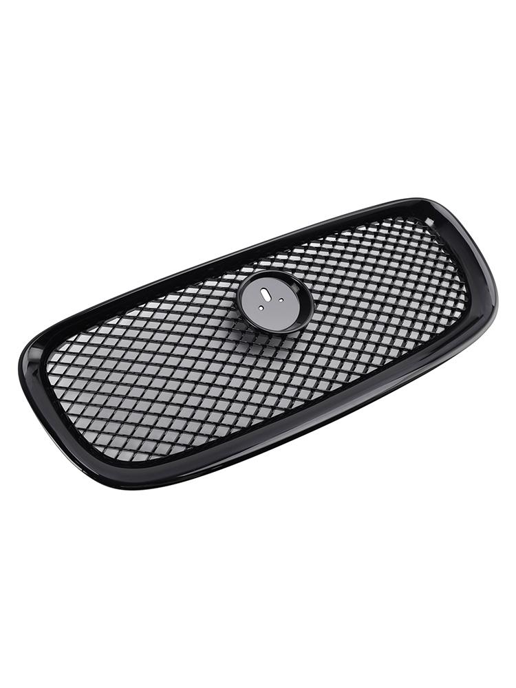 XF-R Style Front Bumper Grill Grille Fit Jaguar XF 2012-2015 Gloss Black
