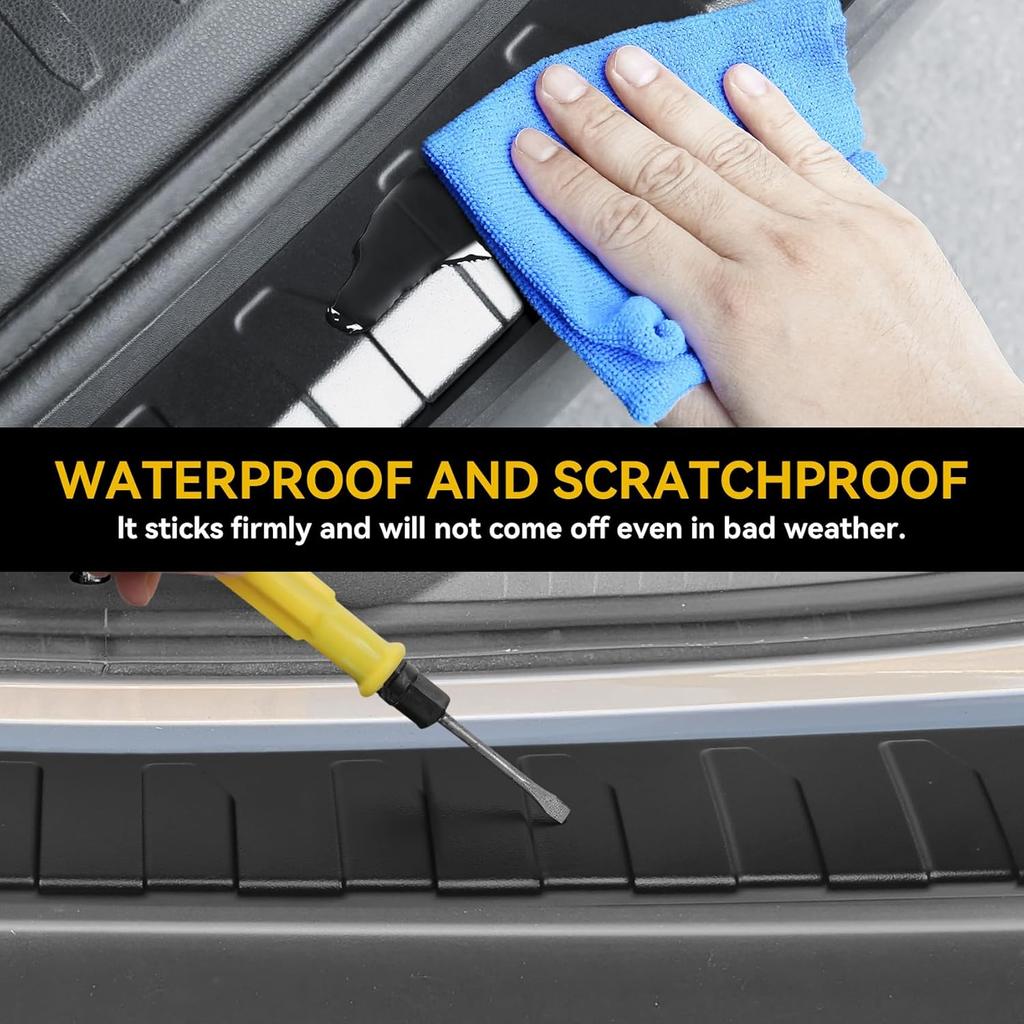 Rear Bumper Protector For Subaru 2025 2026 Forester Car Accessories ABS Plastic Material Matte Black Resistant Trunk Door Entry Guards