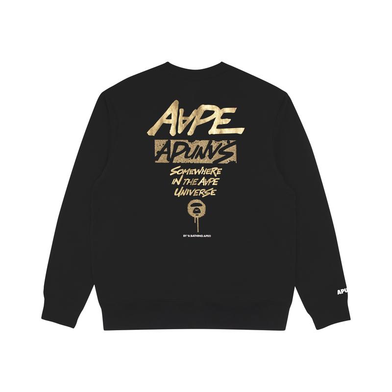 Aape Sweatshirts Men's Crew Neck Thickened AAPSWM3961XXJ