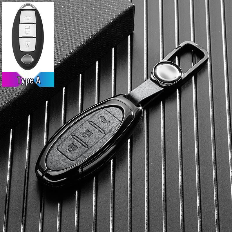 High-End Metal Car Key Cover for Nissan and Infiniti Models
