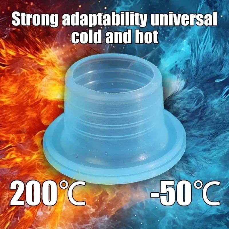 10/120PCS Silicone Sealing Gaskets for Faucet Leakage Leak-proof Rubber Pipe Hose Sealer Washer Gasket Seal for Plumbing Plugs