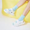 Kappa Back-To-Back Trendy Striped Summer Outdoor Breathable Lightweight Comfortable Durable Sports Sandals Women Sandals White K0D45LL02D-012