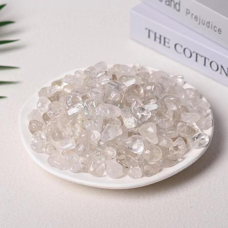 Polished Donghai Crystal Raw Stones: White, Pink, Purple, Yellow, Green Aventurine for Fish Tanks and Demagnetizing.