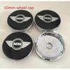 4pcs 56mm 60mm forMINI Car Emblem Wheel Hub Center Cap Badge Covers Sticker Decal Styling Accessories