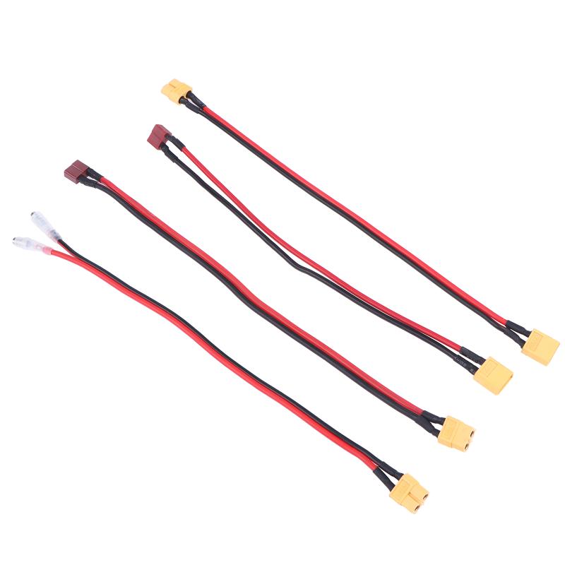 Xt60 Male To Bullet Terminal Conversion Cable Electric Bike Scooter Motor Female Battery Extension Cable 28Cm Ebike Accessories
