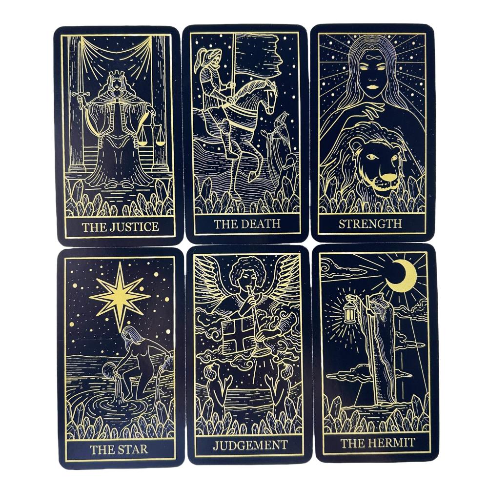 Eighty Eight Miracles Mystical Tarot Cards Game For Beginners Fate Visions Divination Edition Oracke Deck Playing Board Deck