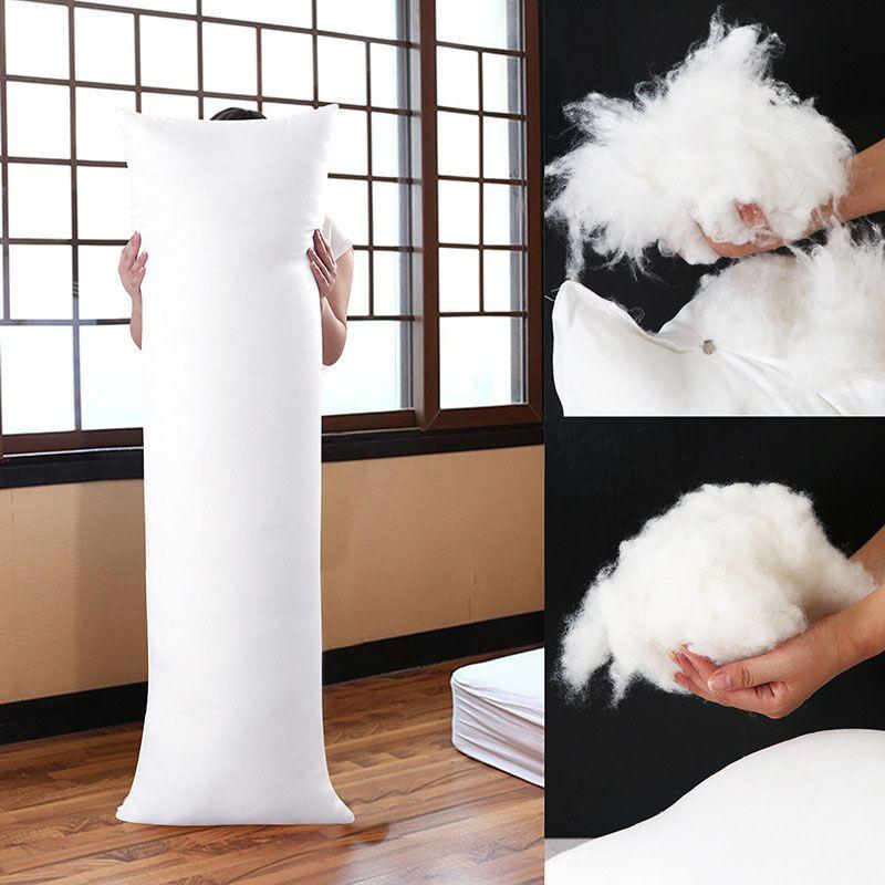 Luksusowo Miękki 150 X 50cm Anime Dakimakura Poduszka Długi Wypełnienie Ciała Poduszki W Kolorze Białym