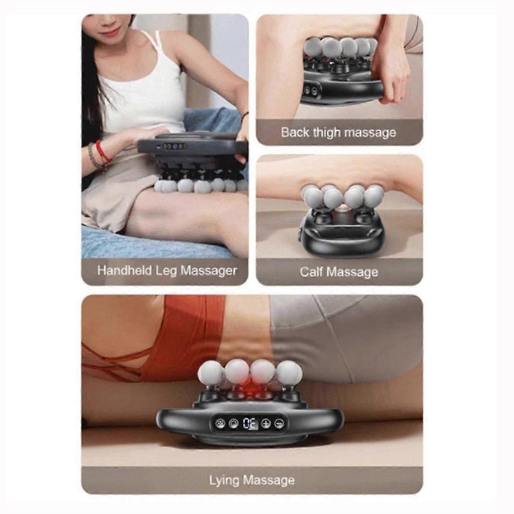 16-Head Fascia Massager for Powerful and Wide-Range Full-Body Massage Noise Reduction Deep Tissue Ne