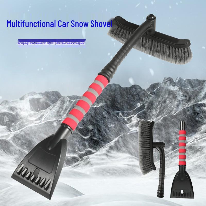 Multifunctional Car Snow Brush with Ice Scraper