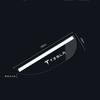 ZDFVU1 2Pcs Car Rearview Mirror Rainproof Eyebrow Visor Sticker For Tesla Model 3 Highland 2023 Model S Model X Model Y Model Y-Eur