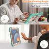 Silicone Kickstand Tablet Case for Tab A9 Plus 11 Inch Leather Material Shockproof Cover  Model Wihitop