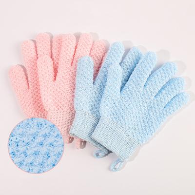 Banyo eldivenleri Duş Temizleme Banyo Eldiveni Spa Köpük Sürtünme Çamur Soyma Peeling Eldiven Banyo Masaj Eldiveni Banyo Malzemeleri