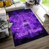 Naruto Character Personalized Name Floor Rug Office Rug Suitable for Playrooms Entryway Study Room Balcony Antislip Carpet Office Home Decor