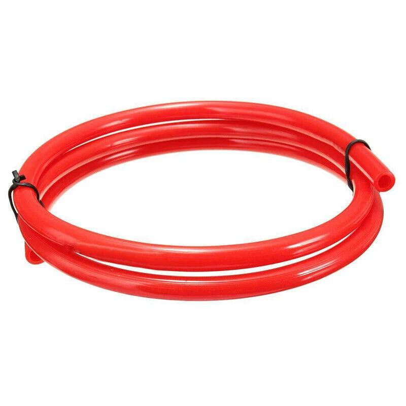1m Red Motorcycle Fuel Line Gasoline Oil Delivery Pipe Hose High Temperature Resistant Rubber Soft Tube ID 5mm OD 8mm Fuel Hose