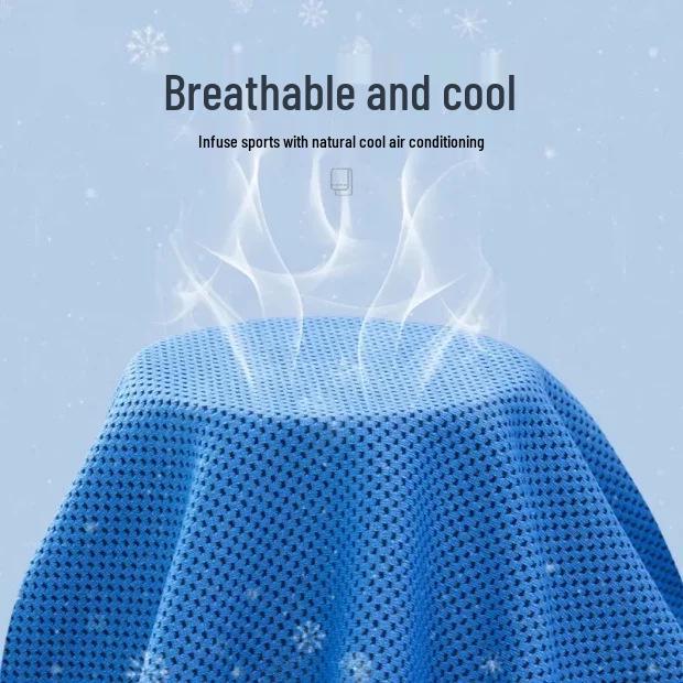 Cooling Sports Towel - Quick-Dry, Sweat-Absorbent Gym Towel for Men & Women Running (2 Pieces)