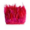 10 Meter Fluffy Rooster Feather Ribbion Fringe 8-13CM Tassless Crafts Dress Decoration Natural Colored Chicken Plumes Accessories
