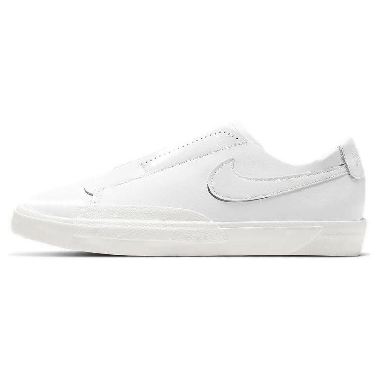 Nike Blazer Low Kickdown Triple White Women's CJ1651-100